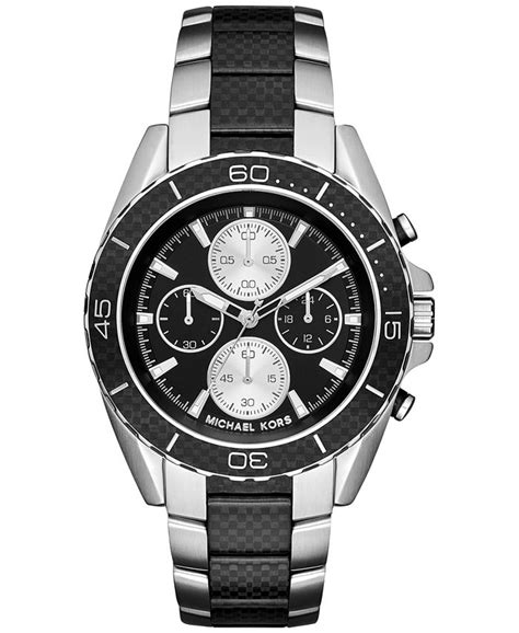 Michael Kors Men's Automatic JetMaster Stainless Steel Bracelet 